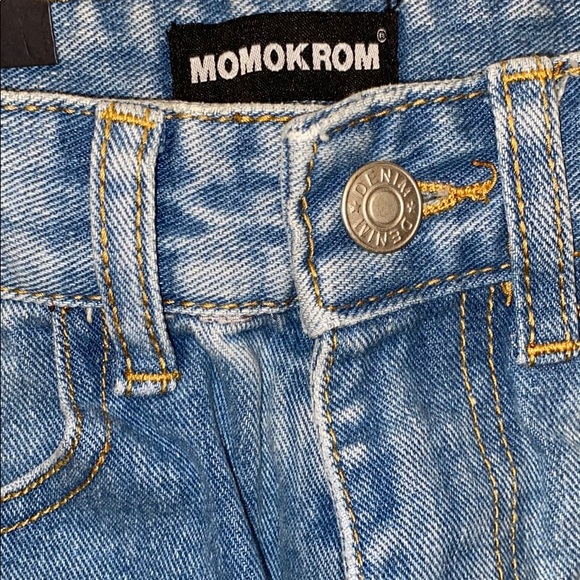 Nasty Gal Momokrom distressed jeans - Picture 4 of 7